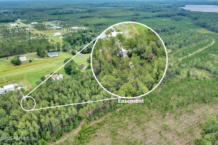 Aerial parcel location beside Haller Airfield